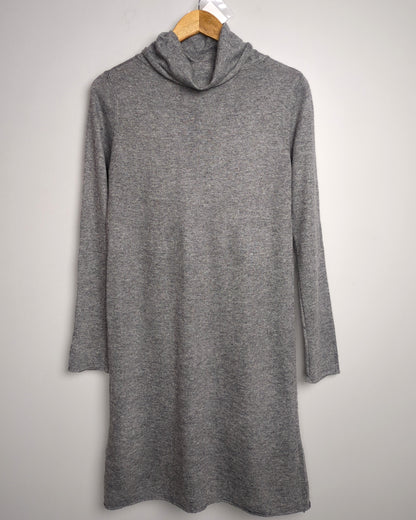 Grey Turtleneck Sweater