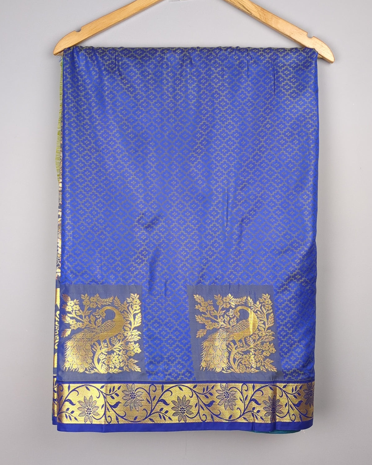Beige Silk Saree