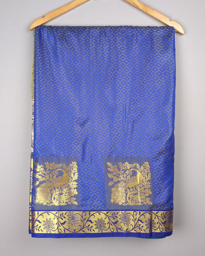 Beige Silk Saree