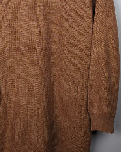 Brown Knitted Tunic