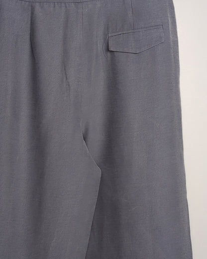 Zara Gray Pleated Trousers