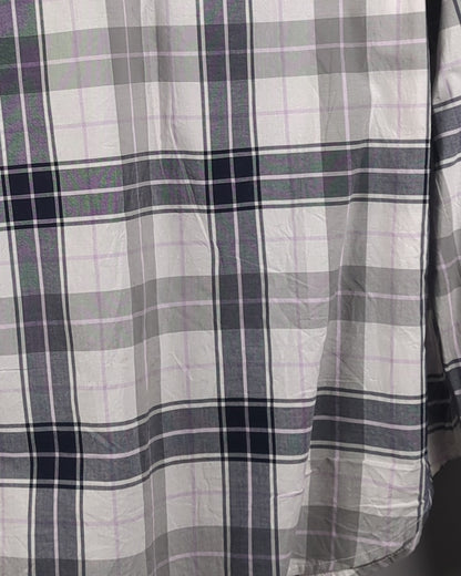 Gray Plaid Shirt