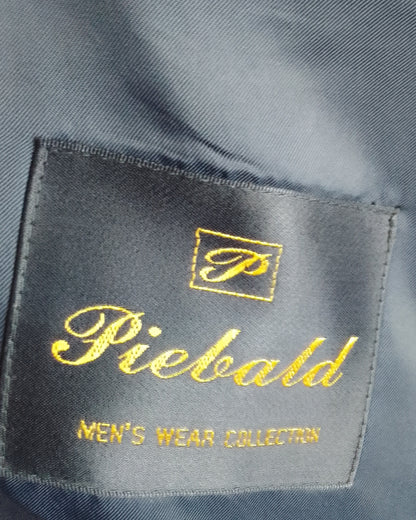 Piebald Black Blazer Jacket