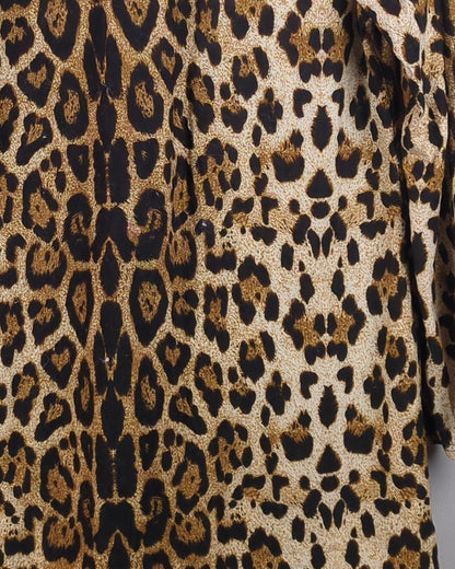 Brown Leopard Cardigan