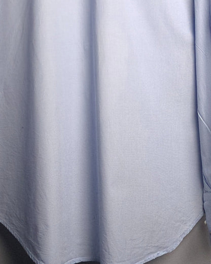 Zara Basic Blue Button Shirt