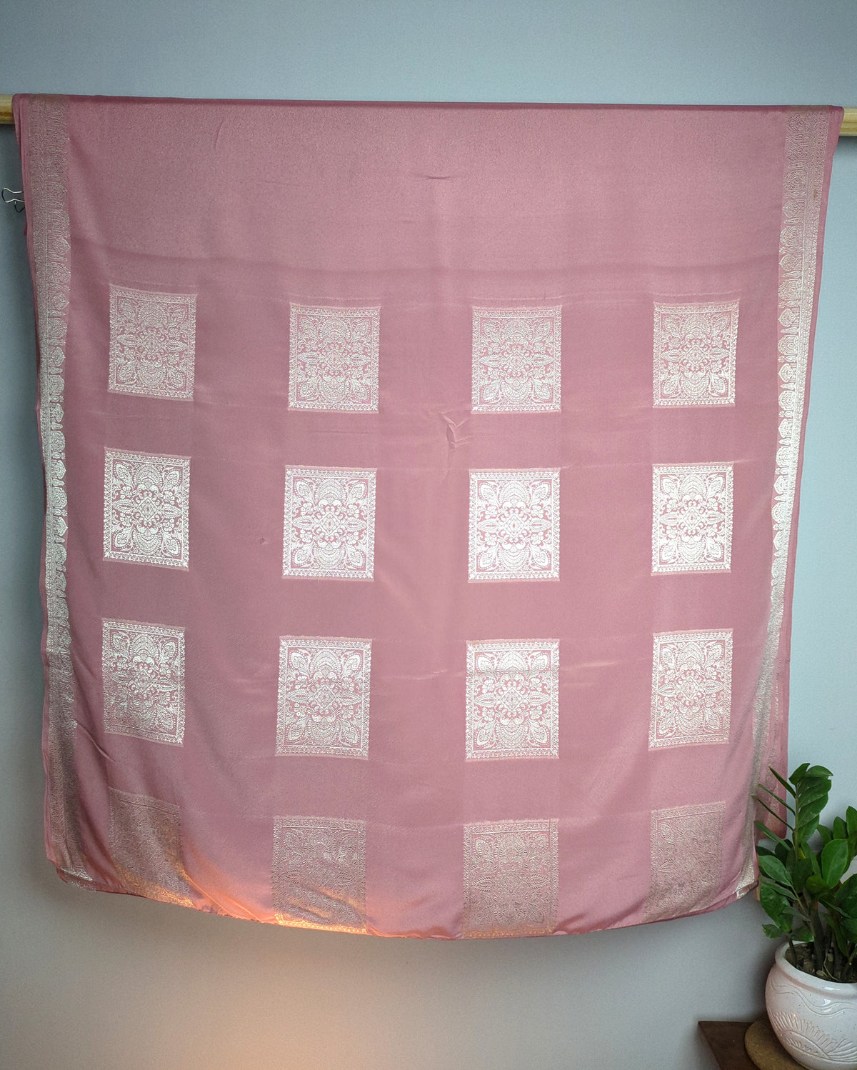 Pink Ethnic Saree