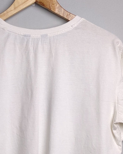 Max Urb_N White Graphic Tshirt