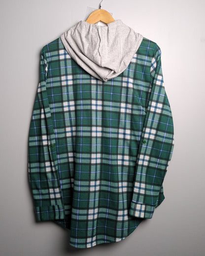 My Style Green Hooded Shirt