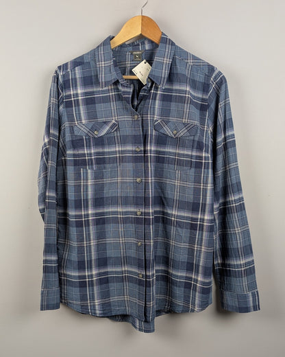 Blue Plaid Shirt
