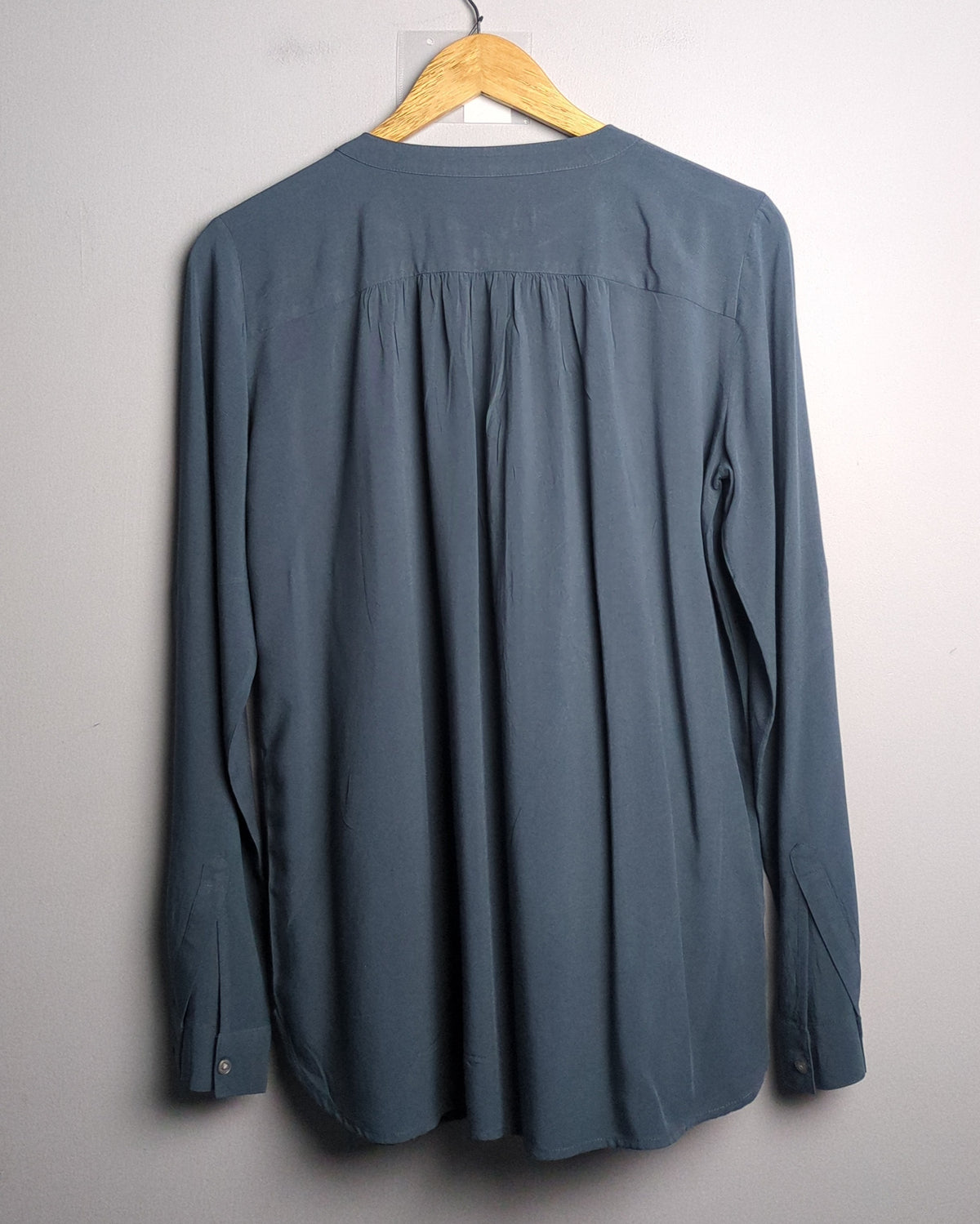 Loft Blue Button Blouse