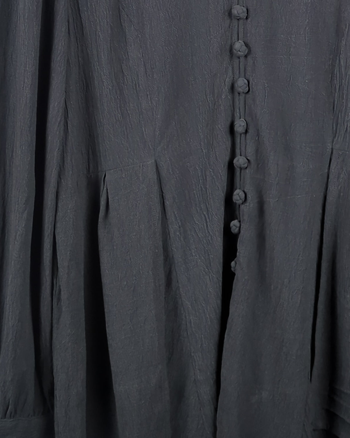 Black Buttoned Blouse