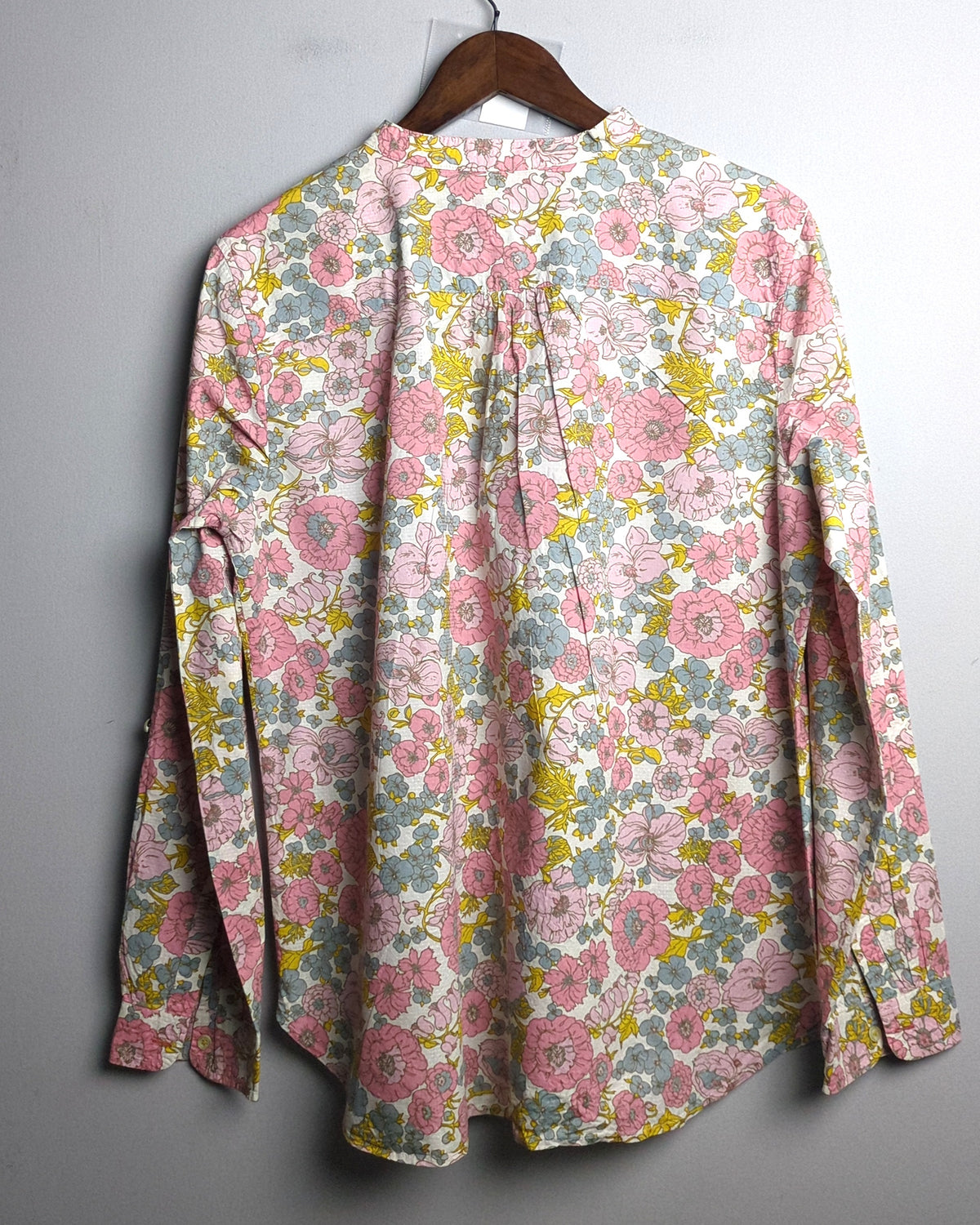 Talbots Pink Floral Blouse