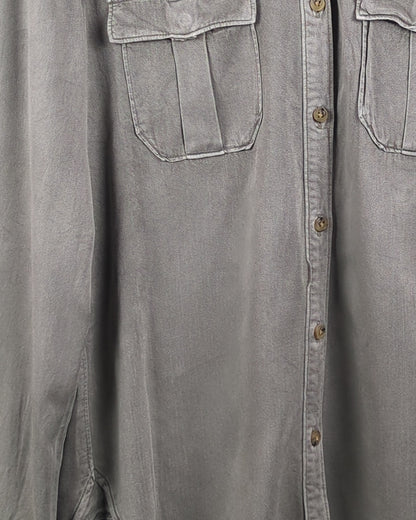 Green Button-Down Shirt