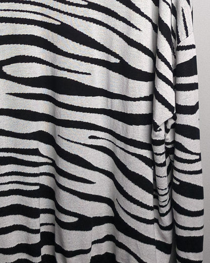 Black Zebra Sweater