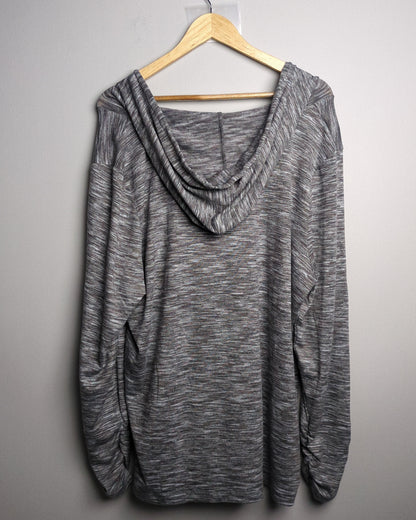 Gray Hooded Sweater