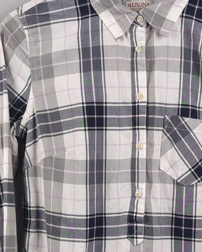 Gray Plaid Shirt