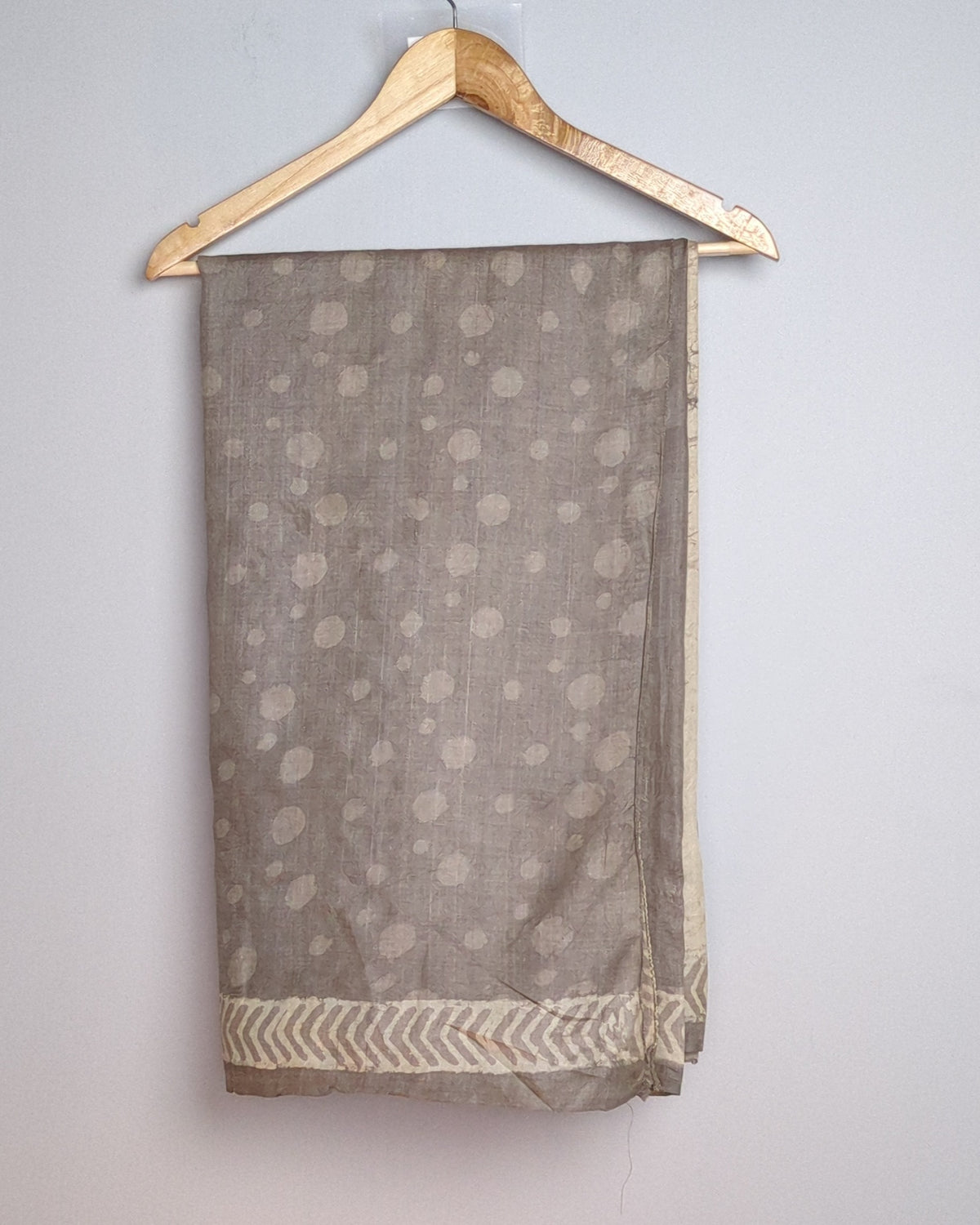 Beige Printed Saree