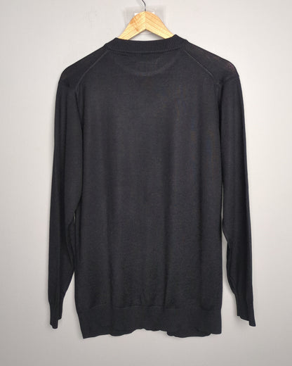 Pasaco Paris Black Graphic Sweater