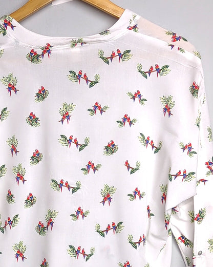 Esprit White Printed Shirt