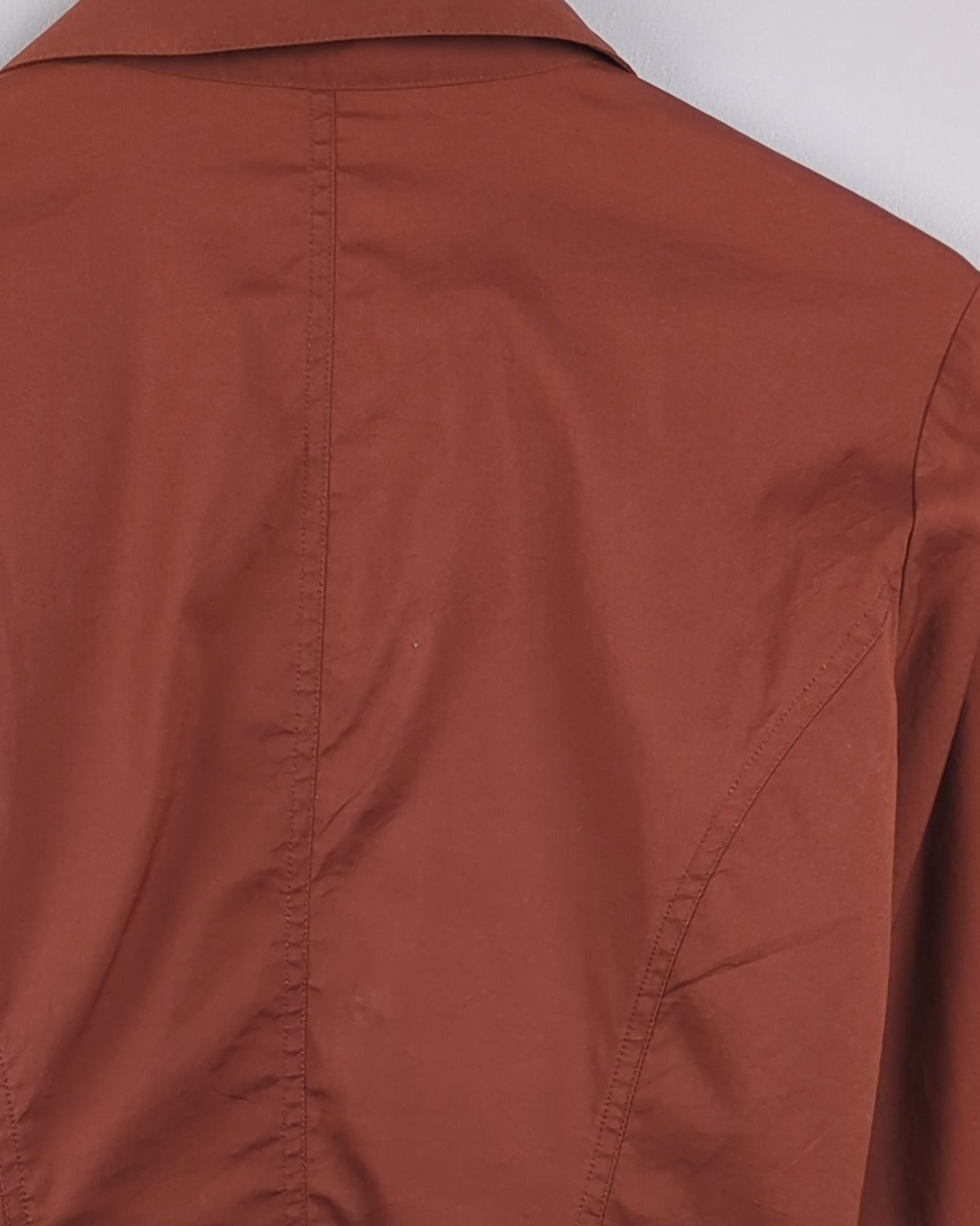 Brown Button-Down Shirt