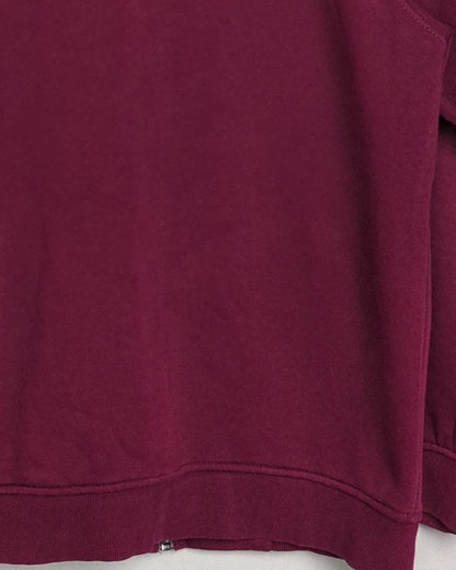 Bewakoof Wine Bomber Jacket