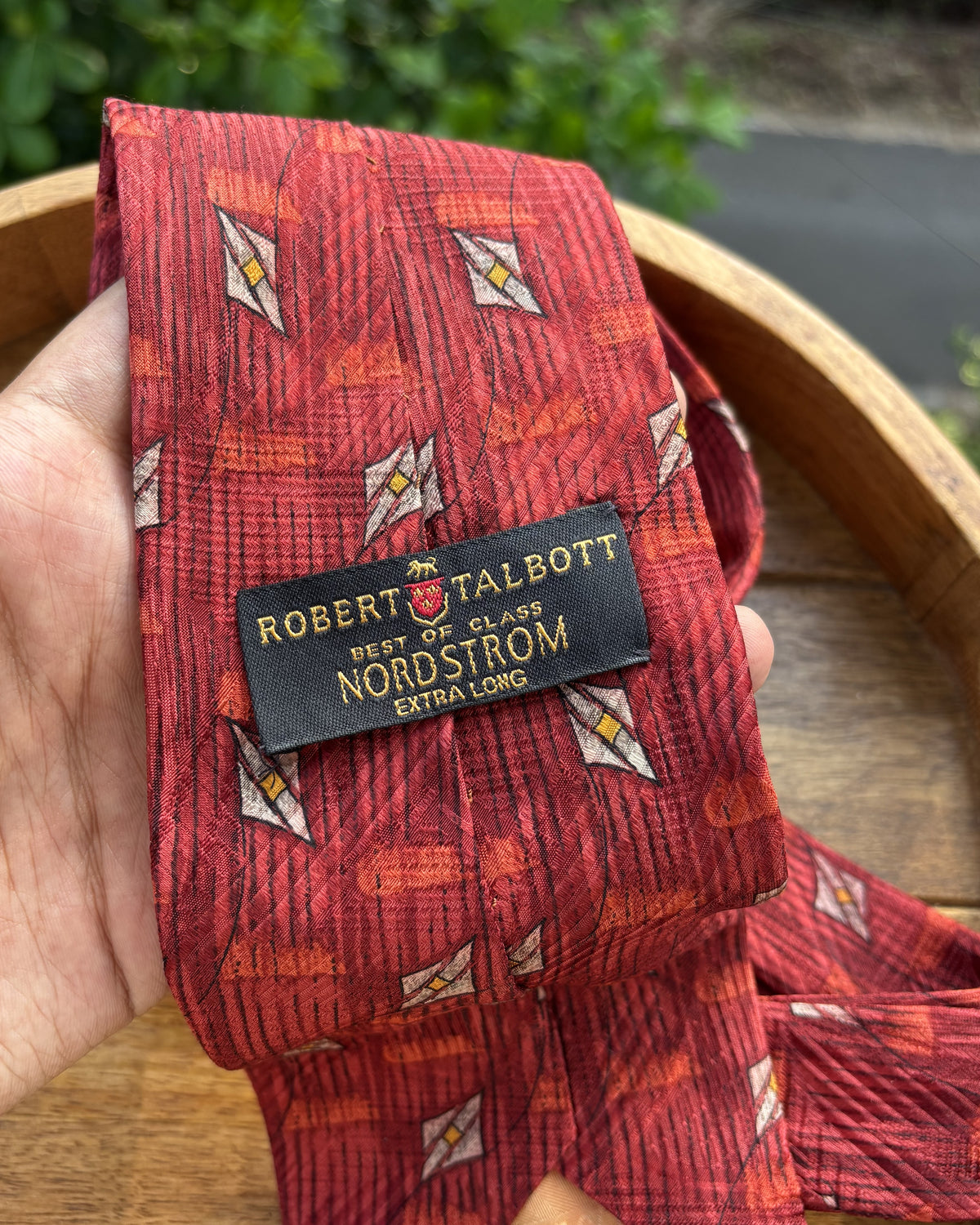 Robert Talbott Wine Neck Tie