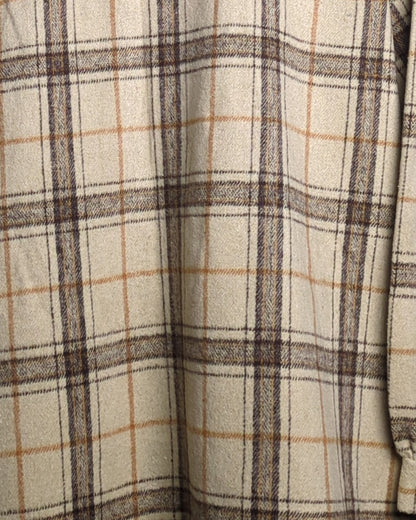 Beige Flannel Shirt