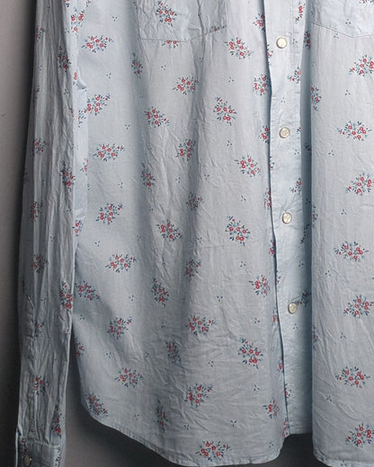 Hollister Blue Western Shirt