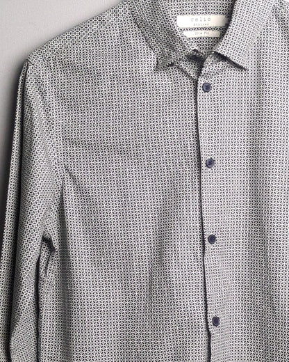 Celio Atelier Gray Printed Shirt