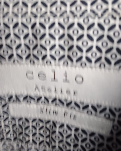 Celio Atelier Gray Printed Shirt