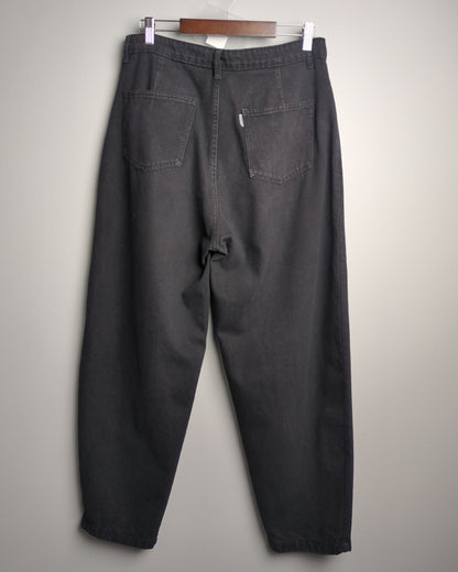 Freakins Black Distressed Jeans