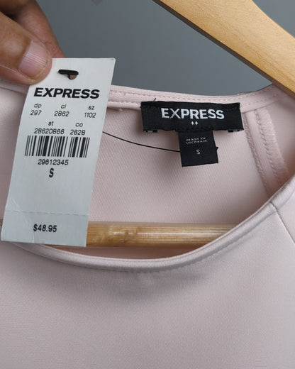 Express Pink Puff Sleeve