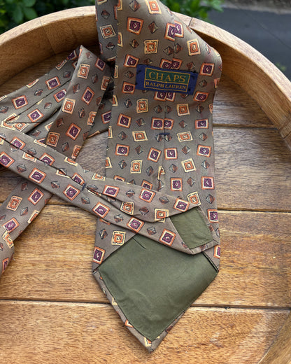 Chaps By Ralph Lauren Beige Neck Tie
