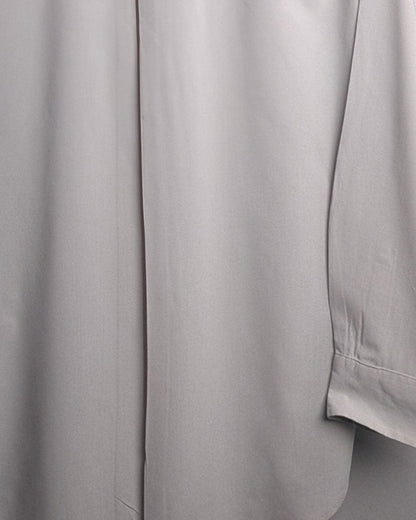 Uni Qlo Beige Button-Down Shirt