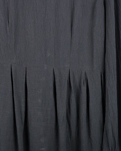 Black Buttoned Blouse