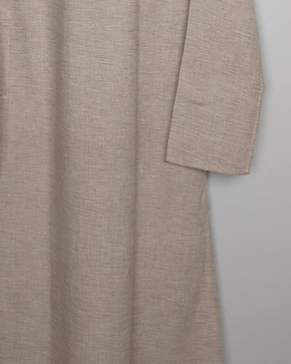 Fabindia Beige Collared Kurta