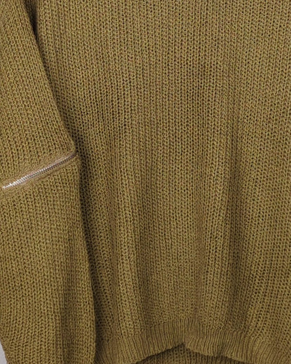 Green Knitted Sweater
