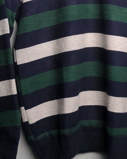 Blue Striped Sweater