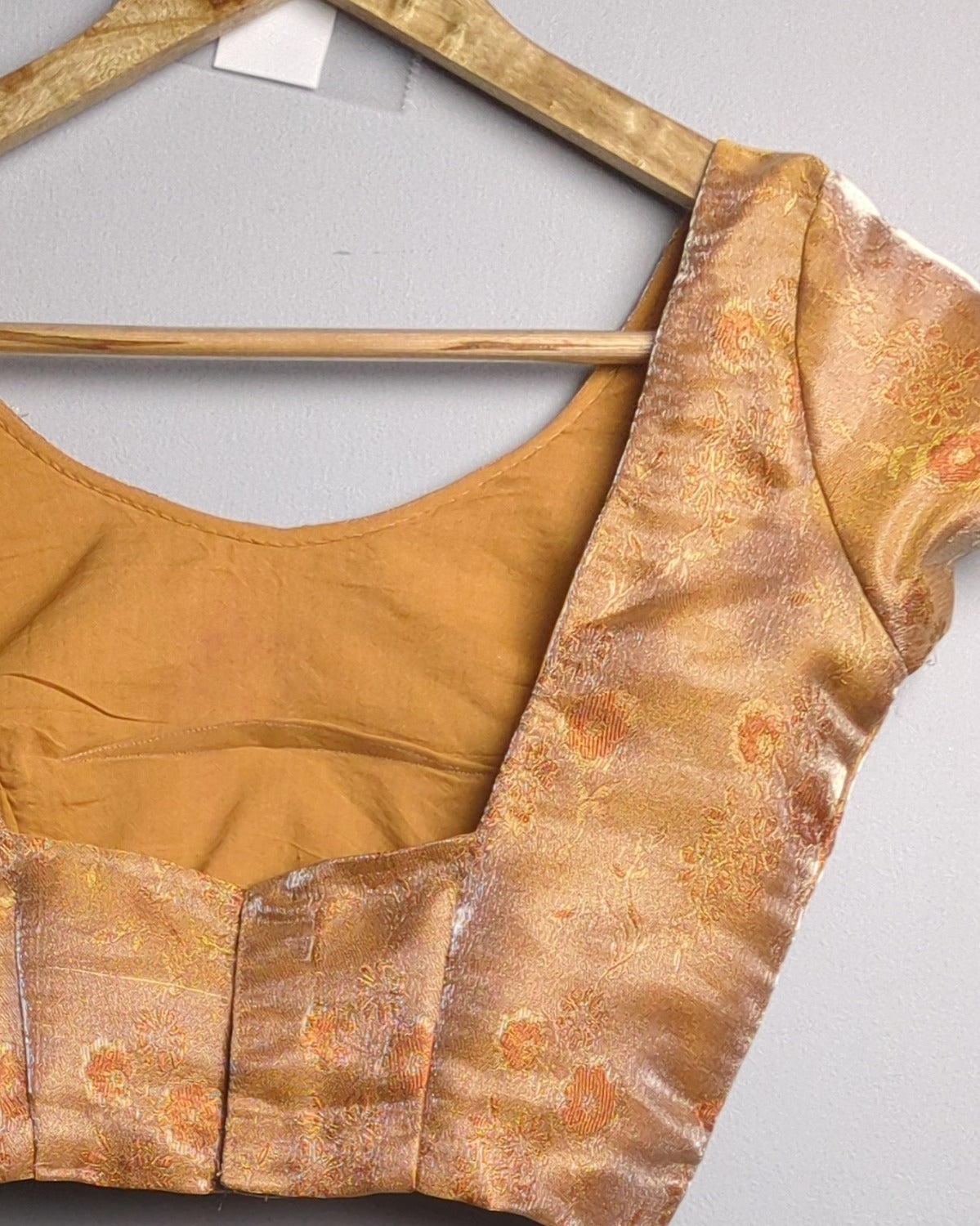 Beige Saree Blouse