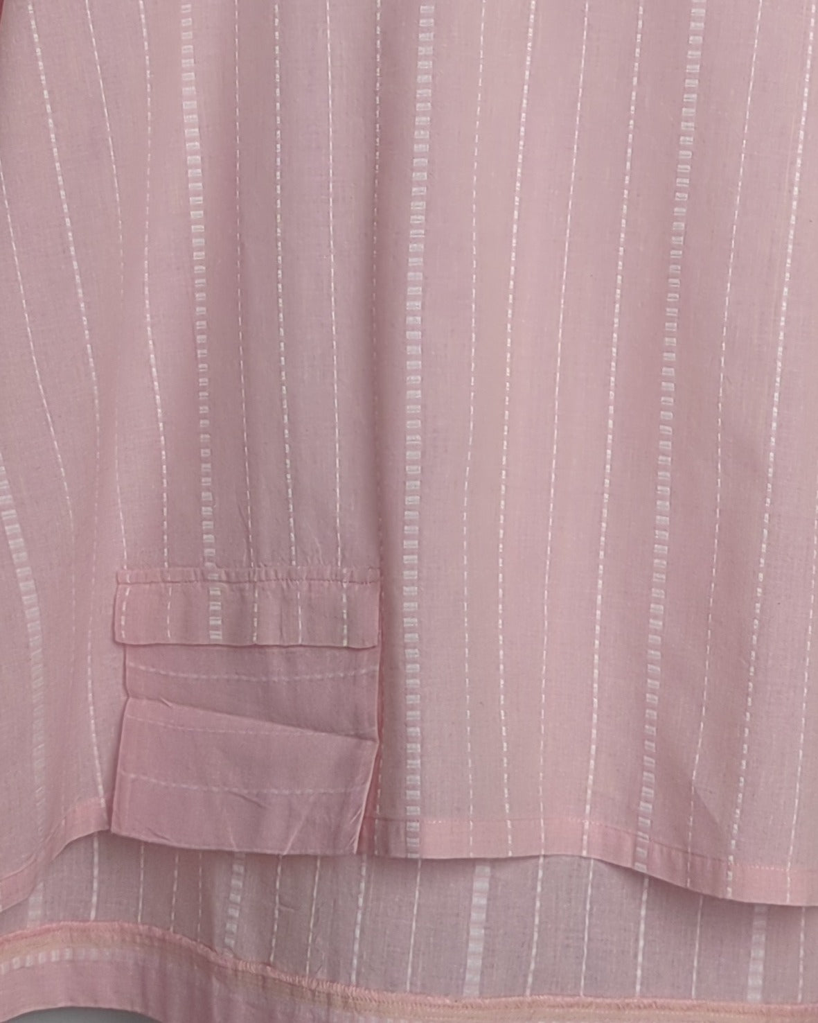Miniature Auroville Pink Striped Top