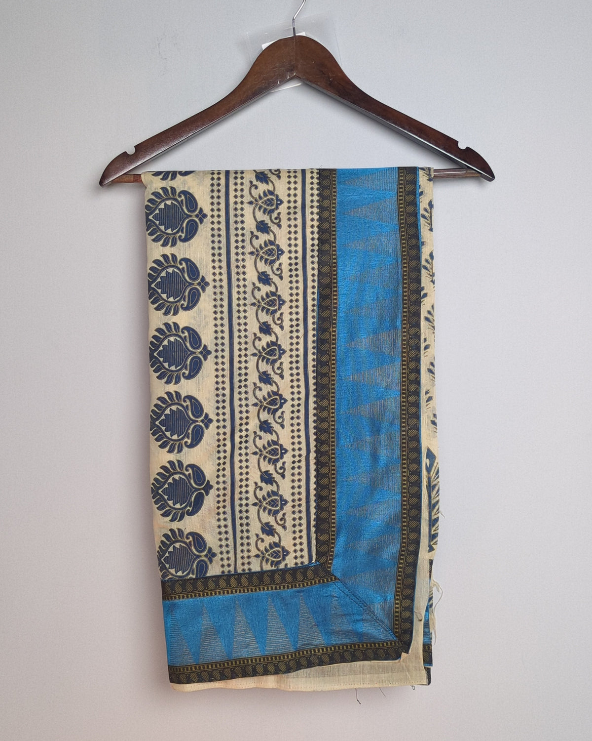 Beige Printed Saree