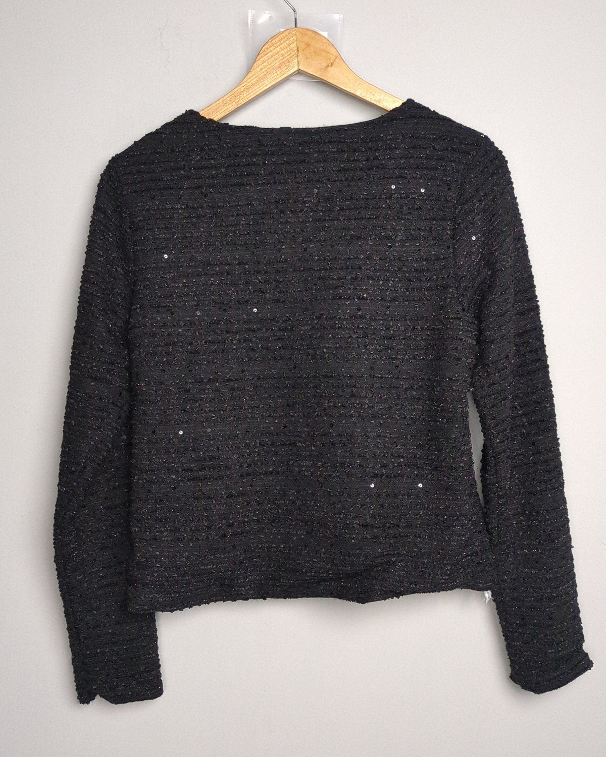 Denim Jeans & Co Black Sequined Jacket