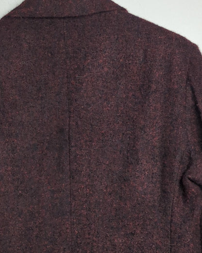 Kimseoryong Homme Wine Woolen Blazer