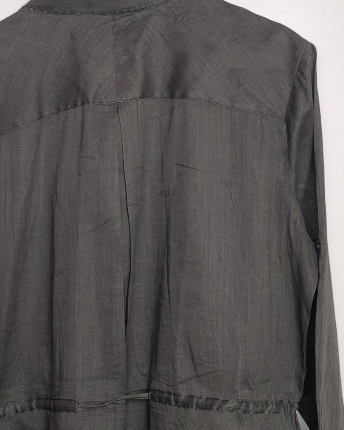 Gray Buttoned Tunic