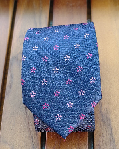 Westside Blue Floral Necktie