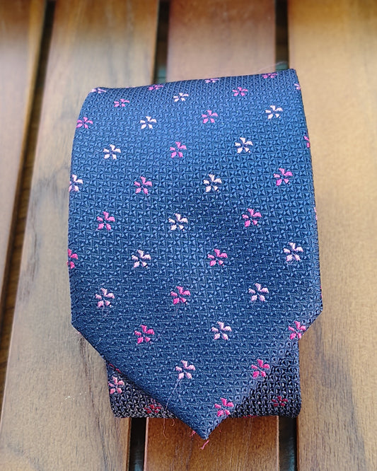 Westside Blue Floral Necktie