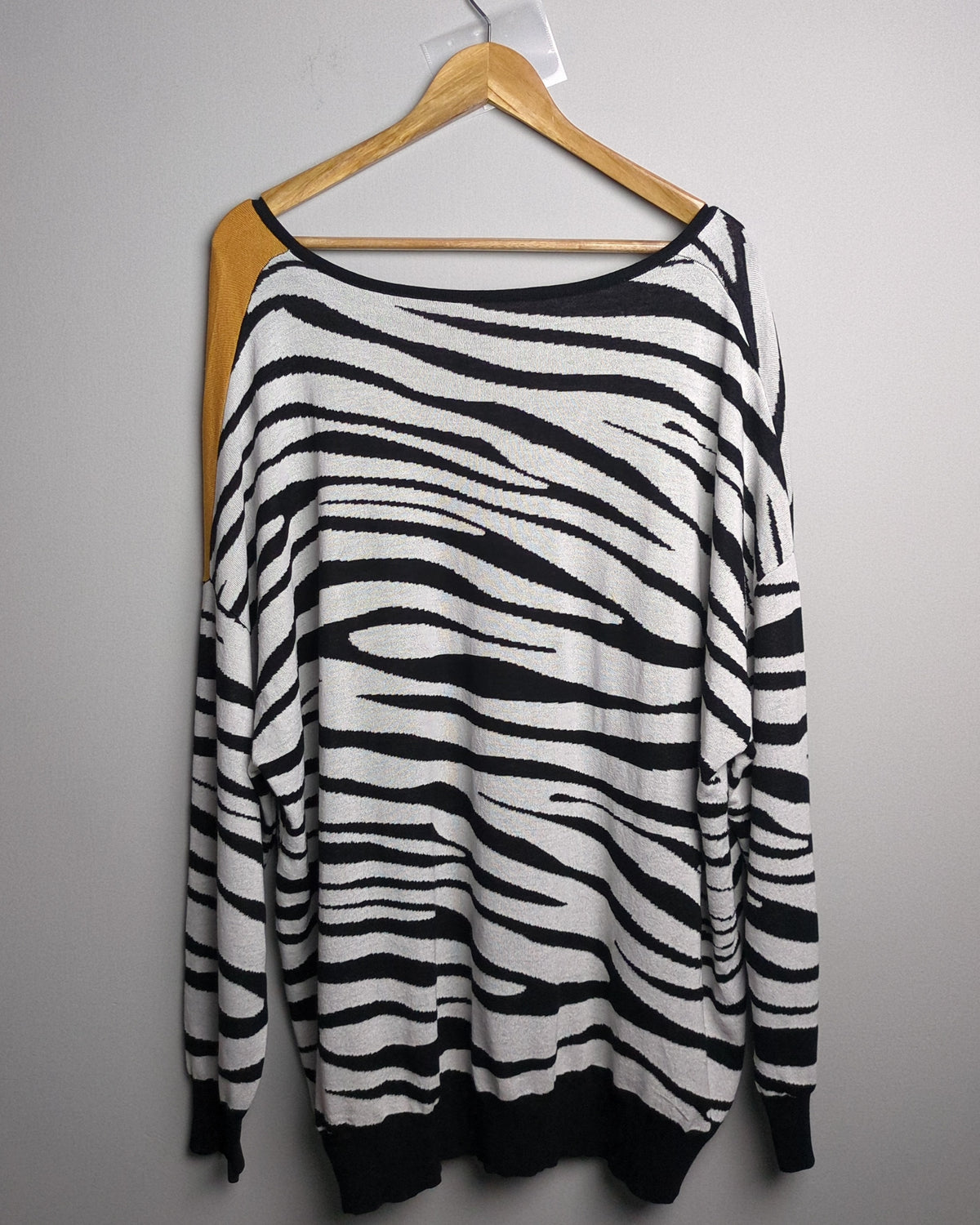 Black Zebra Sweater