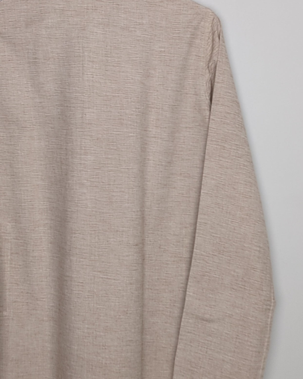 Fabindia Beige Collared Kurta