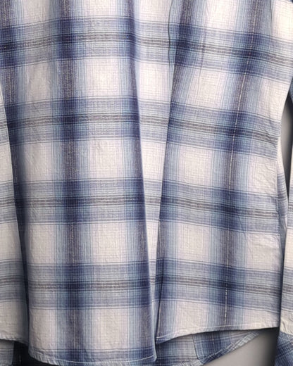 Suzy Blue Plaid Shirt