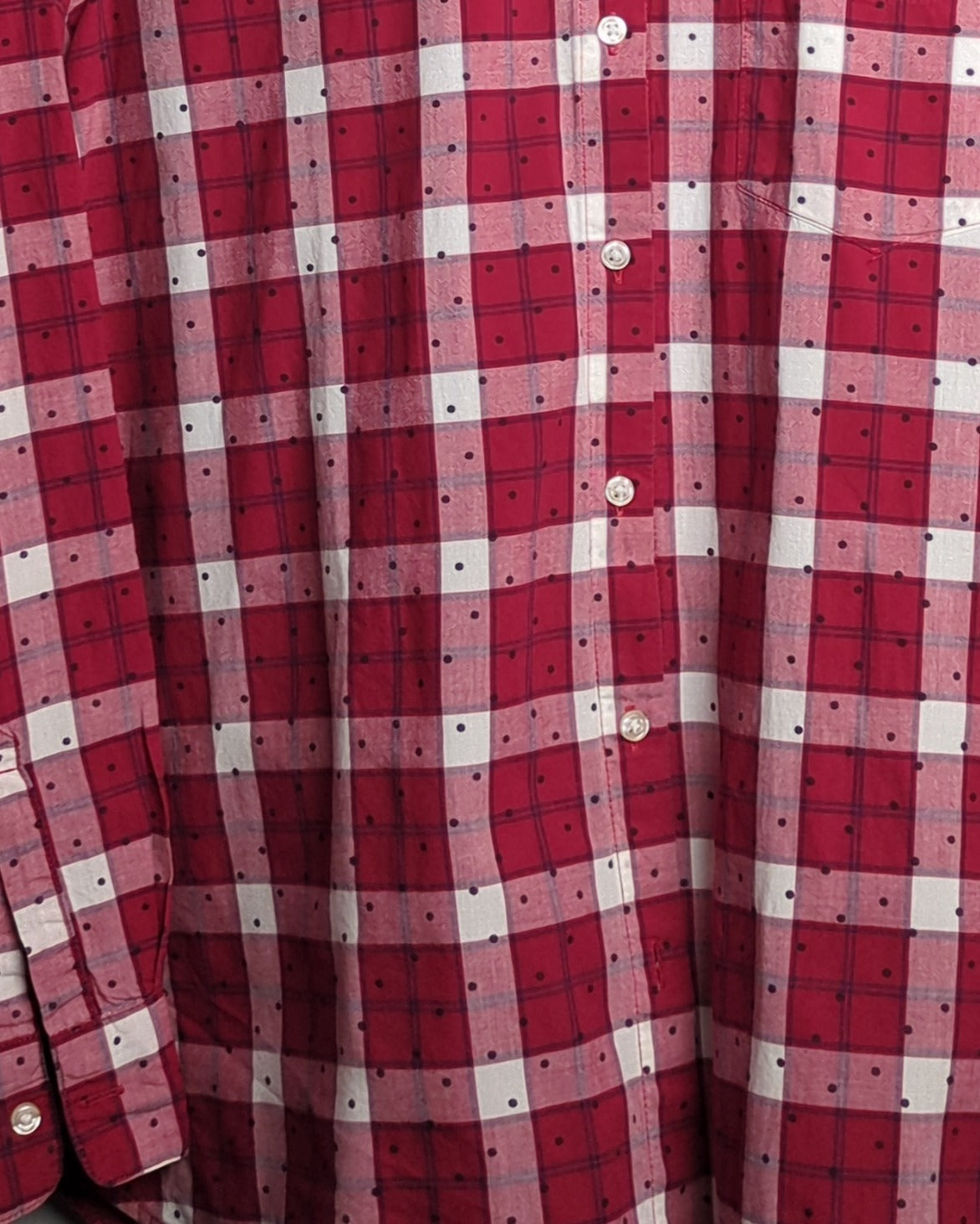 Old Navy Red Plaid Shirt
